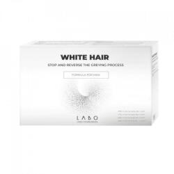 LABO - Fiole tratament White Hair pentru stoparea si inversarea procesului de albire a parului, pentru barbati Tratamente pentru par 20 fiole - vitaplus