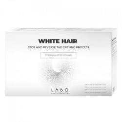 LABO - Fiole tratament White Hair pentru stoparea si inversarea procesului de albire a parului, pentru femei Tratamente pentru par 40 fiole - vitaplus
