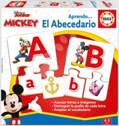 Educa Ismerkedünk az ABC betűivel Mickey & Friends Educa 81 darabos 4 évtől (19328)