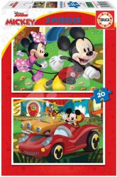 Educa Puzzle Mickey Mouse Fun House Disney Educa 2x20 darabos (19311)
