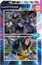 Educa Puzzle Lightyear Disney Educa 2x48 darabos (19315)
