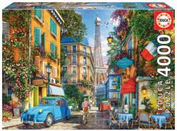 Educa Puzzle Streets of Paris Educa 4000 darabos (19284)