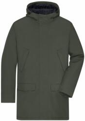 James & Nicholson (Daiber) Elegáns férfi téli parka kabát JN1176 - Olívzöld | 2XL (1-JN1176-1808868)