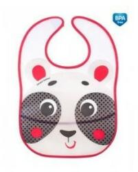 Canpol Babies Hello Little zsebes puha előke - Panda