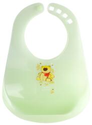 Canpol Babies Műanyag előke merev zsebbel - Zöld