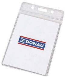 DONAU Azonosítókártya tartó, 60x105 mm, hajlékony, függőleges, DONAU (D8342001)