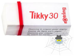 rOtring Radír ROTRING Tikky 30 papírtokos 42x12x 7mm fehér - spidershop