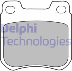 DELPHI set placute frana, frana disc DELPHI LP1441 (LP1441)