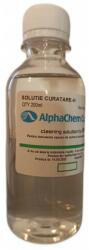 Alphachem Flacon Solutie de curatare cu nivel mare de actionare AlphaChem Compatibil Brother LC1240C Cyan 200ml, pentru inmuierea capului de cartus si desfundarea duzelor , 1buc Cdr Maxell cu plic