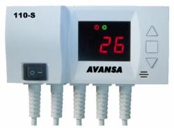 AVANSA Controler instalatie panouri solare cu 2 senzori 110S AVANSA (AVANSA110S)