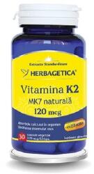 Herbagetica Vitamina K2 MK7 Naturala 120 mcg 60 capsule Herbagetica