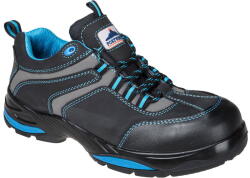 Portwest FC61 - Kompozit Nubuk védőcipő S3S HRO FO SR, fekete/kék (FC61BLU38)