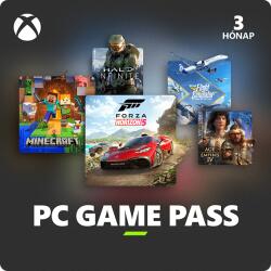 Microsoft PC Game Pass - 3 hónap (Elektronikusan letölthető szoftver - ESD) (PC)