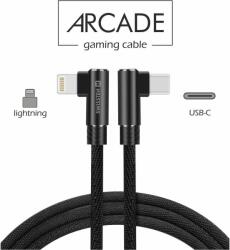 SWISSTEN Arcade gaming adat- és töltőkábel textil bevonattal, USB (71529900)
