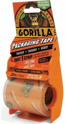 Gorilla Színtelen (packaging tape) ragasztószalag adagolóval 72mm x 18m (3044800) (3044800)