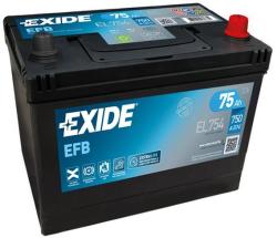 Exide EFB 75Ah 750A (EL754)