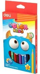 Deli Color Kids 12db-os színesceruza-készlet (DEC00600) (DEC00600)