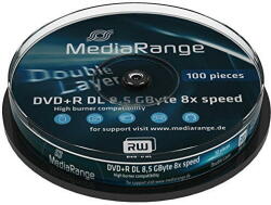 MediaRange DVD+DL 8x CB 8, 5GB MediaR 10 pieces (MR466) - vexio