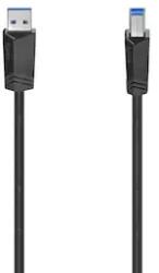 Hama USB-C Cable, USB-C Plug - USB-A Plug, USB 3.2 Gen 1, 5 Gbit/s, 0.25 m (00200650) - vexio