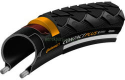 Continental gumiabroncs kerékpárhoz 47-559 Contact Plus 26x1, 75 fekete/fekete, reflektoros - kerekparabc