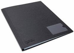 Rapesco Mapa documente A4 plastic negru 24 folii Rapesco (RP-1649) - dacris
