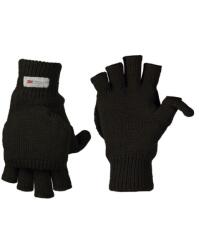 Mil-Tec mănuși cu degetele detașabile, negru