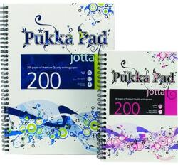 Pukka Pad Spirálfüzet A/6 Pukka Jotta 200 oldal, vonalas, vegyes színű borító (JP036)