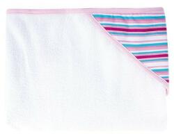 Canpol Babies Pamut kifogó (80x95 cm) - Rózsaszín csíkok