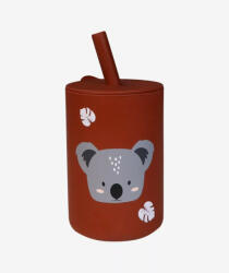 Tryco Baby Szilikon pohár szívószállal - Koala