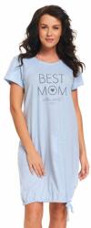 DN Nightwear Best Mom kismama hálóing, világoskék