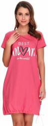 DN Nightwear Best mom 2 szoptatós hálóing, rózsaszín, S