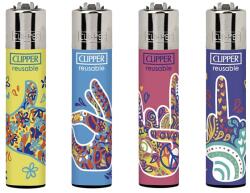Clipper Hippie Hands öngyújtók teljes készlete