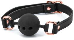 NS Toys Bondage Couture fekete szájpöcök, gondosan kidolgozott, kiváló anyagokból és gyönyörű részletekből áll