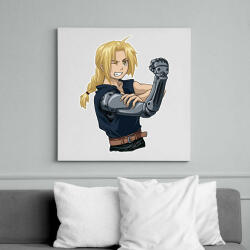 printfashion FMA: Brotherhood - Edward Elric - Vászonkép - Fehér (8407845)