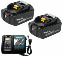 Makita 2db BL1850B Li-ion akkumulátor szett 18V/5.0Ah LXT (2db_BL1850B_szett)