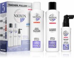 Nioxin System 5 Color Safe Chemically Treated Hair Light Thinning set (pentru par moderat sau semnificativ e subtire, tratat sau netratat chimic) unisex - notino - 111,00 RON