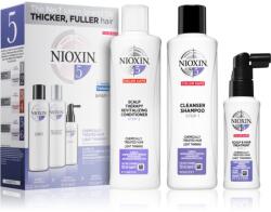 Nioxin System 5 Color Safe Chemically Treated Hair Light Thinning set (pentru par moderat sau semnificativ e subtire, tratat sau netratat chimic) unisex - notino - 90,00 RON