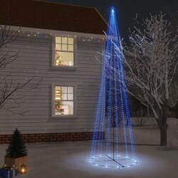 vidaXL Brad de Crăciun conic, 1134 LED-uri, albastru, 230x800 cm (343500) - vidaxl