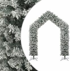 vidaXL Arcadă pom de Crăciun cu zăpadă pufoasă, 270 cm (345094)