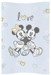 Ceba - COSY 50x70 Disney Minnie&Mickey kék puha pelenkázó alátét