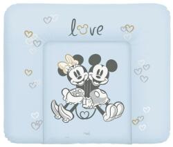 Ceba - Puha pelenkázó szőnyeg komódhoz 85x72 Disney Minnie & Mickey kék