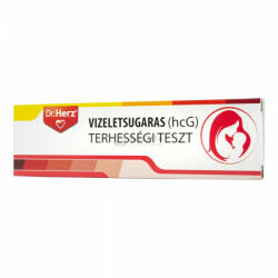 Dr. Herz Vizeletsugaras 10 mIU/ml hcG terhességi teszt 1 db