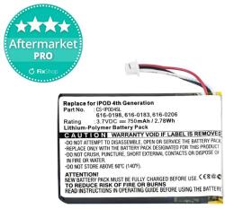 Apple iPod (4th Gen) - Baterie 616-0183 750mAh HQ