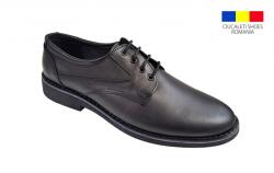 Rusay Pantofi barbati, casual, din piele naturala, Negru, Ciucaleti Shoes, TEST87N (TEST87N)