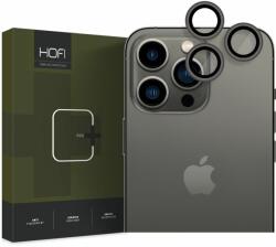 Apple 14 Pro kameralencse védőkeret - HOFI kameralencse fekete védőkeret - tokgalaxis