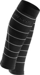CEP Aparatori CEP reflective calf sleeves - Negru - II