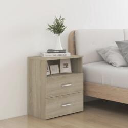 vidaXL Noptieră, stejar sonoma, 50x32x60 cm (803278) - comfy