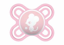 MAM Perfect Start Fairytale szilikon cumi (0-2 hónap) - Rózsaszín - Egérke - babylion