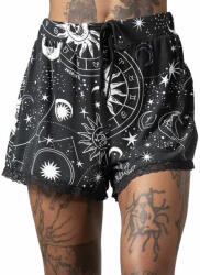 KILLSTAR Pantaloni scurți pentru femei (pijamale) KILLSTAR - Cosmos - Negru - KSRA005999