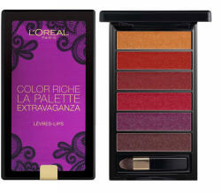 L'Oréal Paleta pentru buze cu 6 rujuri L Oreal Color Riche La Palette Extravaganza, 1 x 6 g